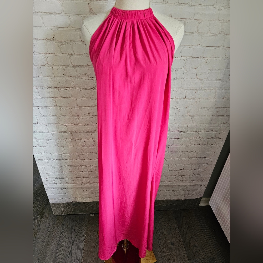 Revolve Assali Borgia Maxi Dress | Fuchsia | Small | EUC